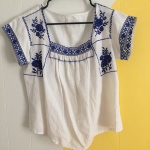 Vintage Embroidered Tee